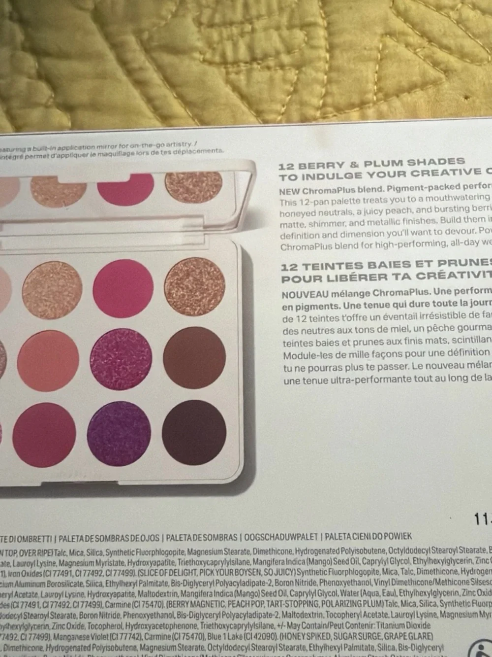 Morphe Electric Currant Eyeshadow Palette - Pink & Purple Mix